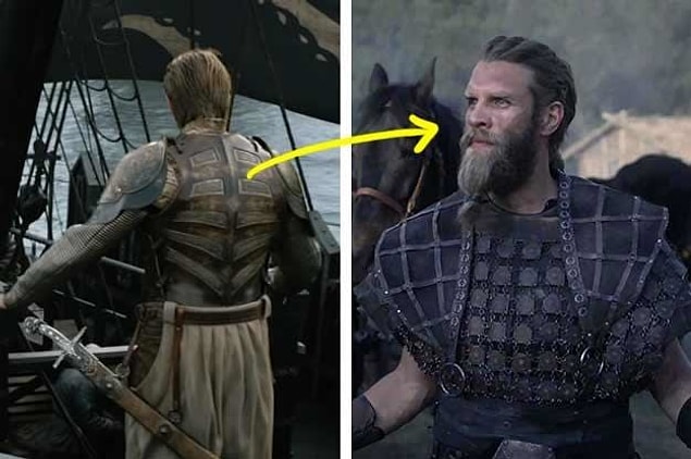 The blonde man leading Golden Company is a new character named Harry Strickland.