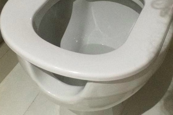 22. Да уж, дизайн этого унитаза оставляет желать лучшего...