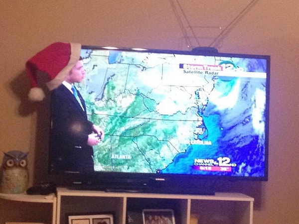 16. На западном побережье ожидается нашествие Санта-Клауса