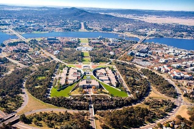 3. Canberra (the Australian capital) was “built” in 1908 just because Sydney and Melbourne both wanted to be the capital of Australia.