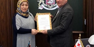 Çeteyi Çökertip 70'e Yakın Türk'ü Kurtarmıştı: Gürcistan'dan Nuriye Kaputoğlu'na Teşekkür Belgesi