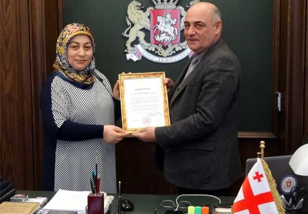 Çeteyi Çökertip 70'e Yakın Türk'ü Kurtarmıştı: Gürcistan'dan Nuriye Kaputoğlu'na Teşekkür Belgesi