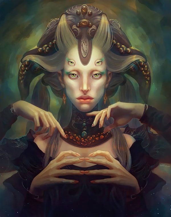 2. "В своем сне я видел это создание".