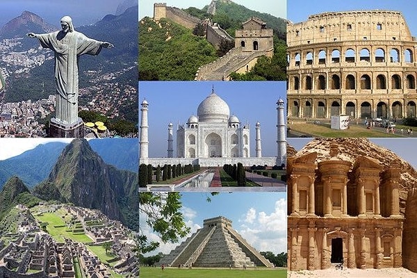 1. Первое место в списке семи современных чудес света занимает...