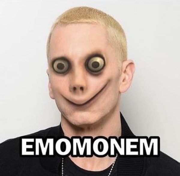 12. Теперь мы знаем, как выглядел бы Эминем, если бы улыбался :)