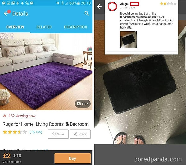 57. Цвет, размер, качество...