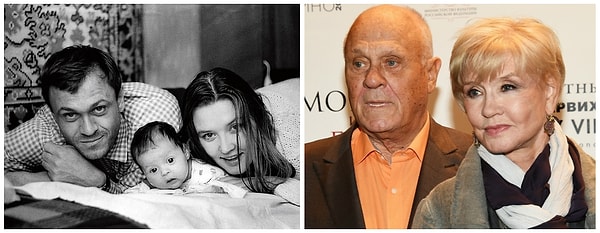 1. Вера Алентова и Владимир Меньшов поженились в 1962 году.