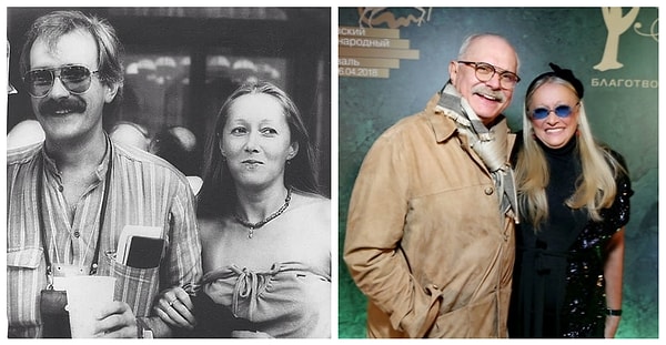 2. Никита и Татьяна Михалковы в браке с 1973 года.