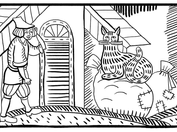 1. Мельник входит на мельницу. В каждом из четырех углов он видит 3 мешка с тремя кошками, сидящими на каждом мешке, и тремя котятами на каждую кошку. Сколько всего ног на мельнице?