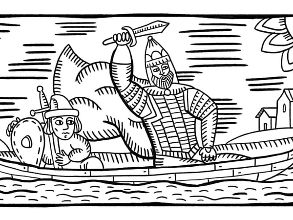 7. Три рыцаря, каждого из которых сопровождает оруженосец, подходят к берегу реки и хотят перебраться на ту сторону. Рядом стоит лодка, которая может перевезти лишь двоих за раз. Могут ли рыцари и их оруженосцы перебраться на тот берег при условии, что ни один оруженосец не окажется в компании других рыцарей без присутствия своего хозяина?