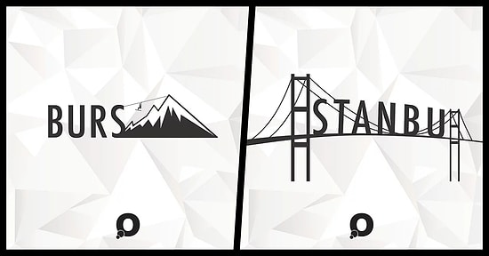 Ülkemizin 13 Şehri İçin Tasarlanmış Birbirinden Güzel Minimalist Logolar