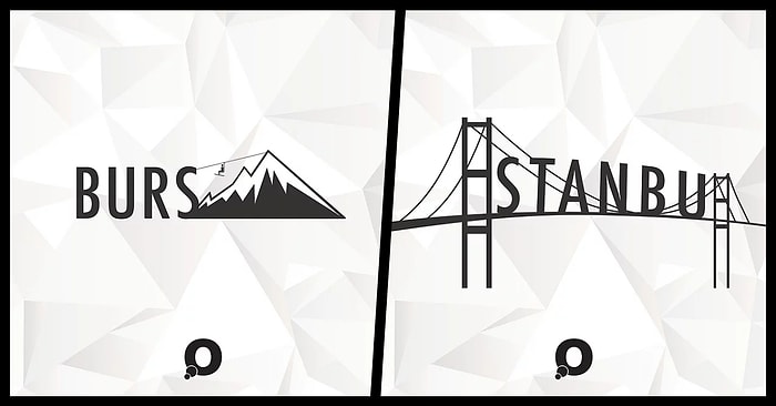 Ülkemizin 13 Şehri İçin Tasarlanmış Birbirinden Güzel Minimalist Logolar