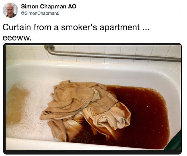 6. Занавески из квартиры курильщика! Буэээ 🤢