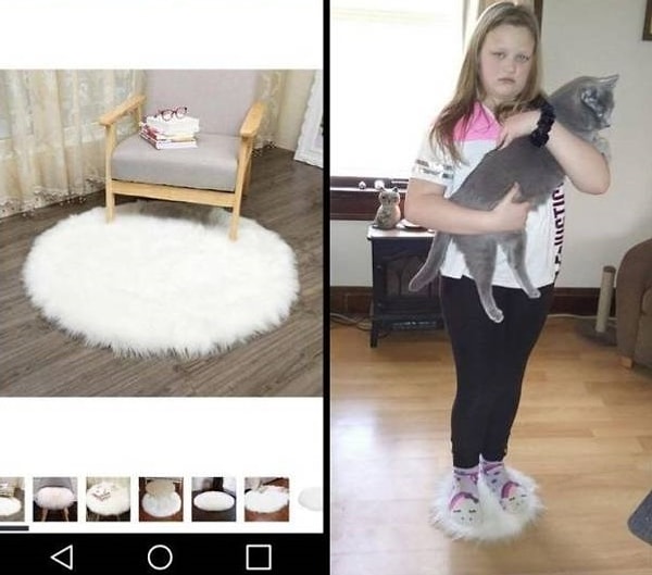 23. Коврик онлайн vs. в реальности