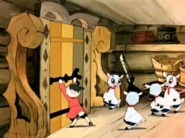 4. Сколько козлят съел волк?