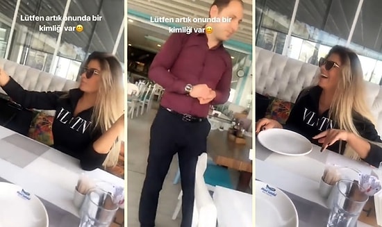 Podyumda Poposunu Gösteren Hatice'den Garsona: 'Bir Tabak Eksik, Popomun Tabağı'