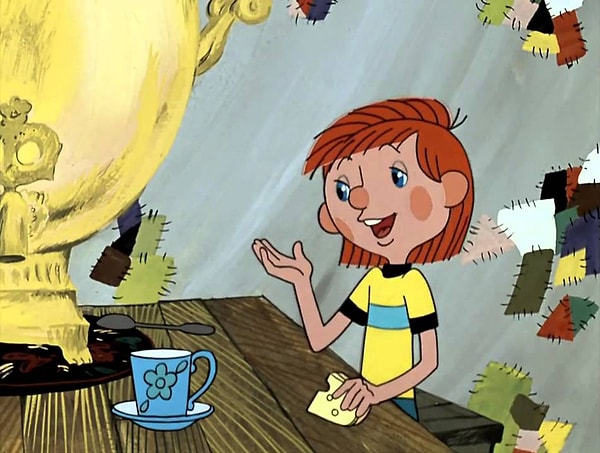 5. Ну-ка, вспоминаем имя этого мальчика из мультфильма "Трое из Простоквашино"!