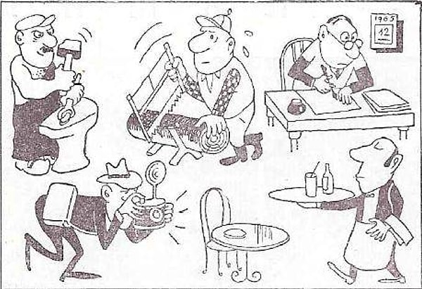 12. Попробуйте определить, кто из этих людей является левшой: