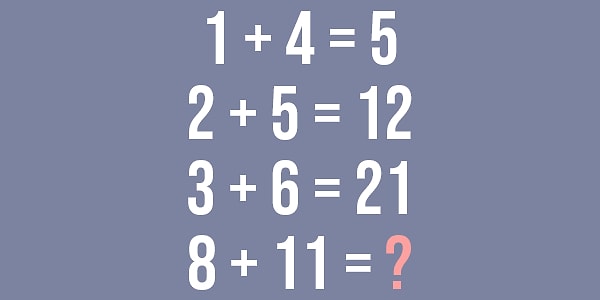 5. Какое число должно стоять на месте вопроса?