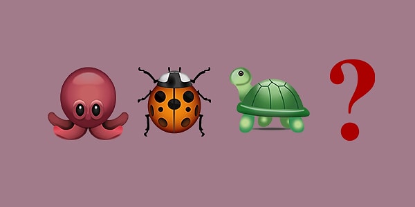 6. Какой эмодзи должен стоять на месте вопроса?