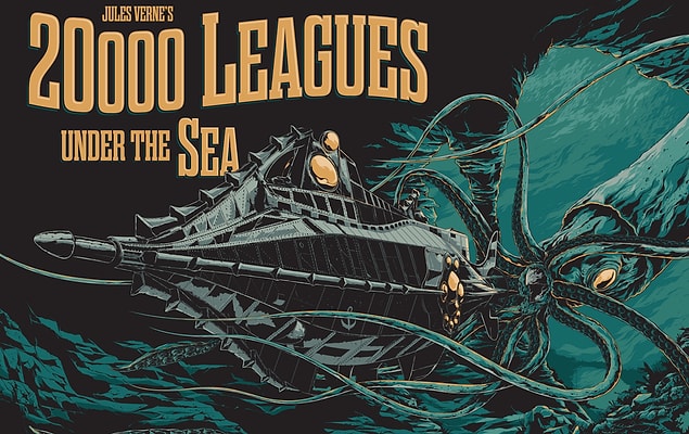 9. Disney, Türkçeye "Denizler Altında 20.000 Fersah" olarak çevrilen "20,000 Leagues Under The Sea" romanını yeniden beyaz perdeye uyarlamak için çalışmalara başladı.