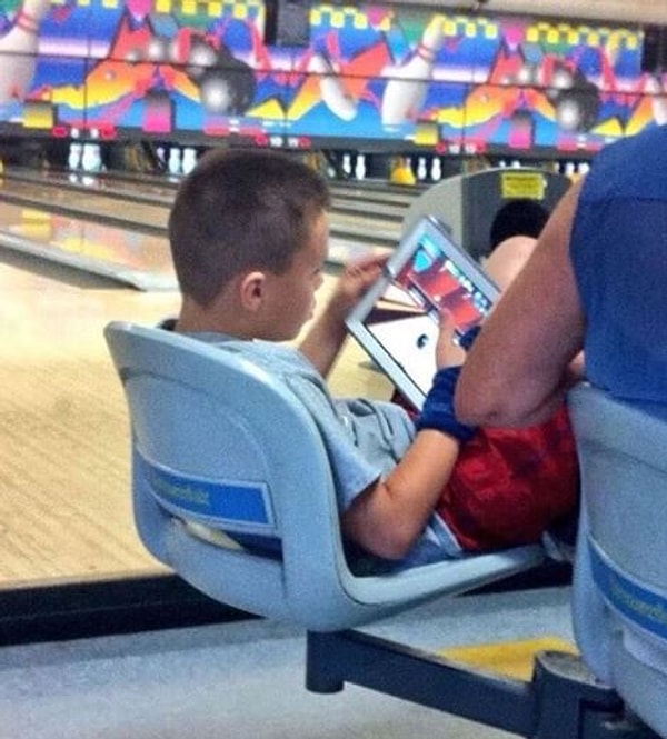 2. Цифровой боулинг в реальном боулинге :)