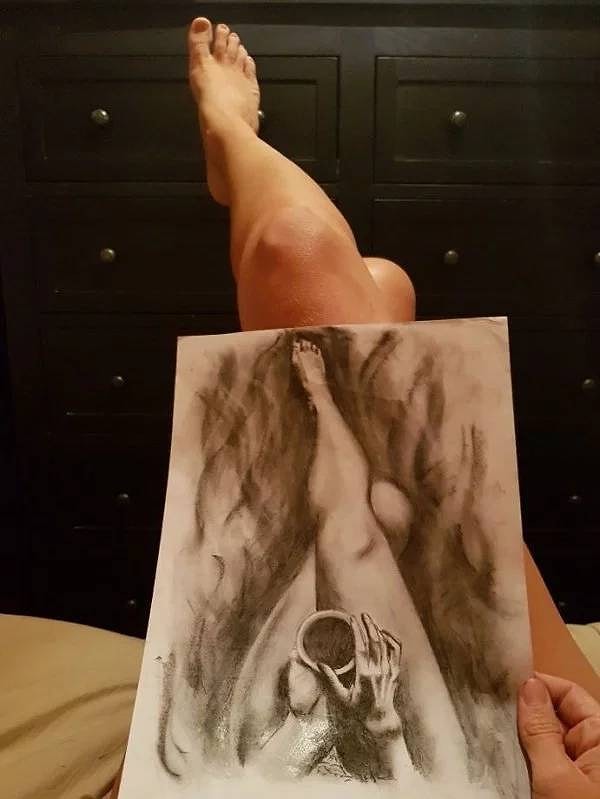 1. Когда решила занять себя чем-нибудь, пока варится кофе 👌