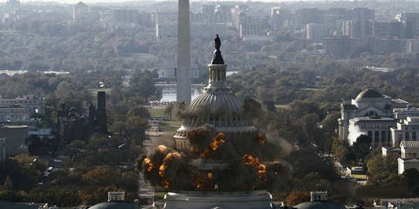 1. Чьи войска в 1814 году осуществили захват Вашингтона и сожжение Белого дома?