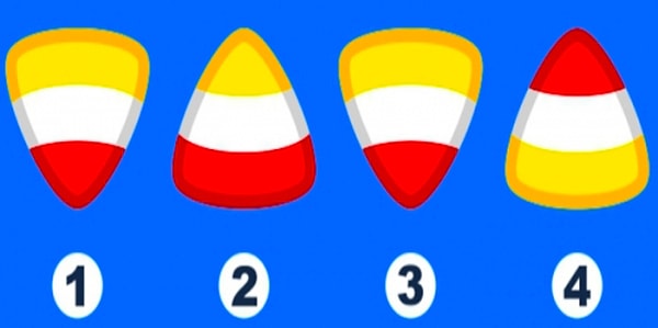 Выберите фигуру, которая, по вашему мнению, лишняя...