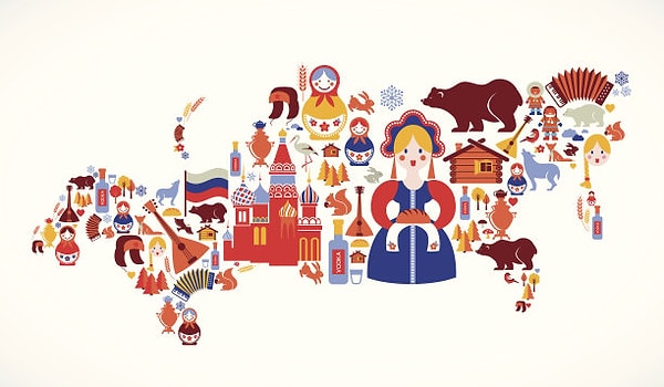 2. Россия расположена на территории...