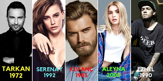 Seninle Aynı Yılda Doğan 3 Ünlüyü Açıklıyoruz!