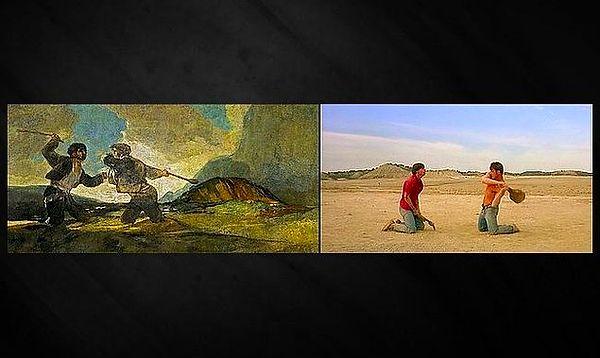 4. Francisco Goya, Duelo a Garrotazos (1823)