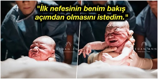 Doğum Sancıları İçindeyken Bebeğini Dünyaya Getirdiği Anı Kendi Elleriyle Ölümsüzleştiren Fotoğrafçı Anne