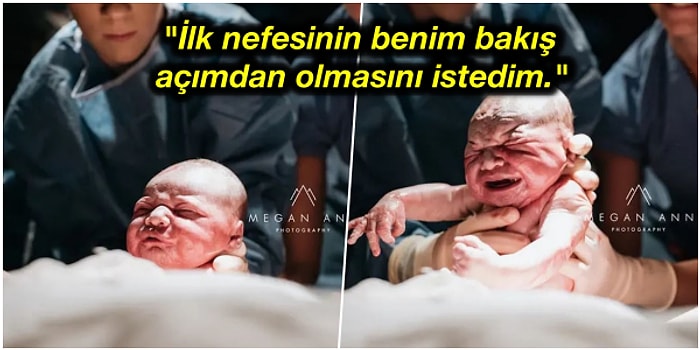 Doğum Sancıları İçindeyken Bebeğini Dünyaya Getirdiği Anı Kendi Elleriyle Ölümsüzleştiren Fotoğrafçı Anne