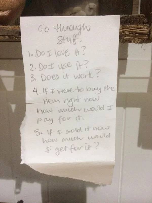 16. "Мантра минимализма моей мамы"