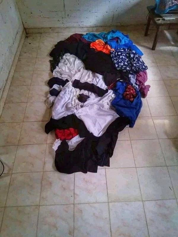 11. Портрет из... ну, вы сами знаете... трусов, маек и еще Бог знает чего.