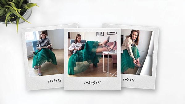 34. "Я поняла, что эта юбка из тюля хорошо смотрится с более смелыми джемперами и оригинальными рубашками".