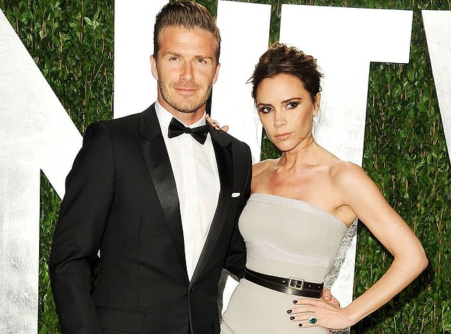 9. Victoria Beckham & David Beckham