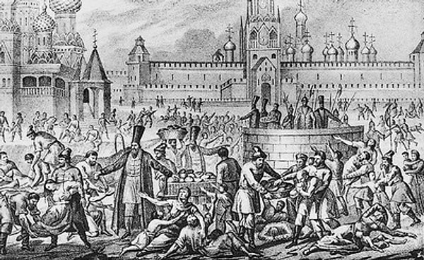 12. В XVII веке причиной голода в Европе были...