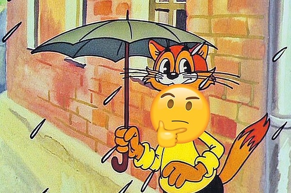 1. Бант какого цвета носил на шее кот Леопольд?