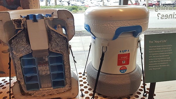 25. Контейнер для вакцины ("Бочонок Жизни")