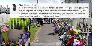 Kutuplaşmayacağız, Bir Arada Yaşayacağız! Yeni Zelanda'daki Saldırılar Sonrası Camilerin Önüne Çiçek ve Notlar Bırakan Güzel İnsanlar