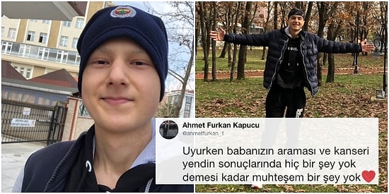 Ama Sen Çok Güzelsin! Kanseri Yendiğini Babasının Aramasıyla Öğrendikten Sonra Sevincini Çektiği Videoyla Paylaşan Genç