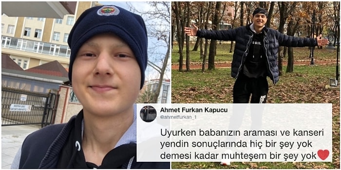 Ama Sen Çok Güzelsin! Kanseri Yendiğini Babasının Aramasıyla Öğrendikten Sonra Sevincini Çektiği Videoyla Paylaşan Genç