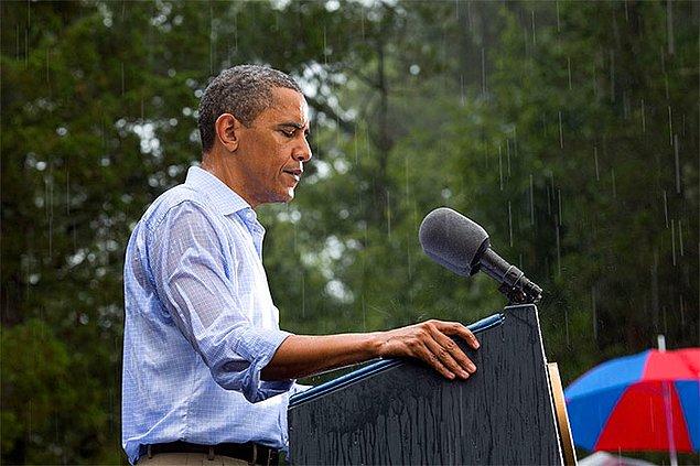 Barack Obama hava olaylarını kontrol edebiliyor!