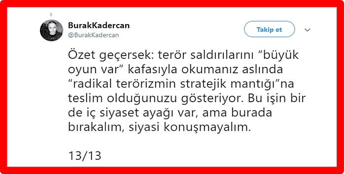 'Büyük Oyun Var' Söyleminden Sıkıldıysanız Radikal Terör Saldırılarının Stratejik Mantığı Hakkındaki Bu Analizi Mutlaka Okumalısınız!