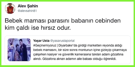 Bu Ayıp Bize Yeter! Bebeği İçin Marketten Mama Çalan Baba Gözaltına Alındı, Sosyal Medyada Tepkiler Çığ Gibi Büyüdü