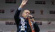 Erdoğan'ın Mitinginde Çay Kavgası Çıktı: 'Ben Sizin Hepinize Çay Vereyim'