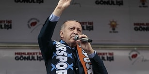 Erdoğan'ın Mitinginde Çay Kavgası Çıktı: 'Ben Sizin Hepinize Çay Vereyim'
