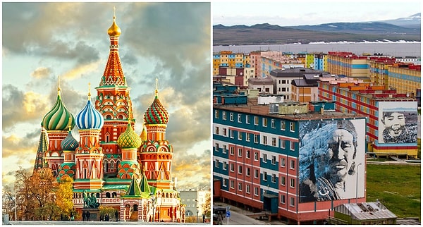 8. Сколько примерно составляет расстояние от Москвы до Анадыря по прямой?